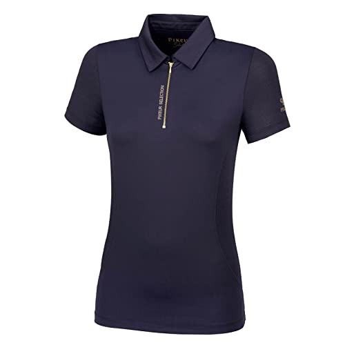 Pikeur VENYA Damen Funktionsshirt Poloshirt Nightblue Selection 2023, Größe:38