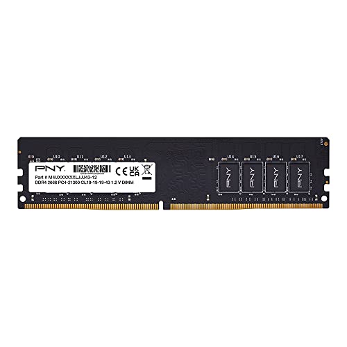 PNY RAM DDR4 Desktop Memory DIMM 2666 MHz 8GB