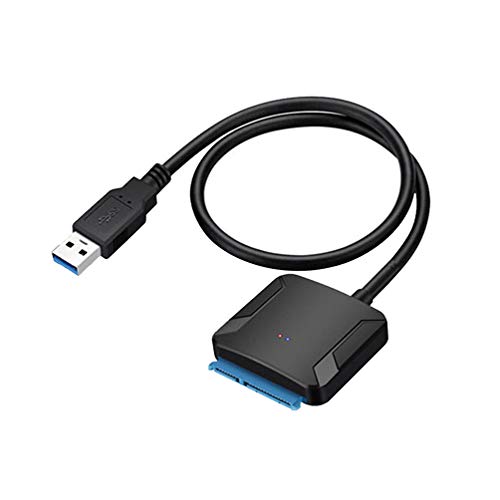 Uonlytech USB 3.0 zu SATA Adapter Kabel 2 5 Zoll 3 5 Zoll Festplatte Datenkabel Festplatte Konverterkabel für Home Office