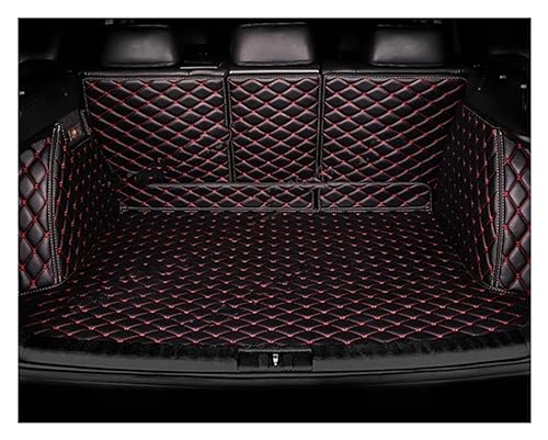 Für Benz Für EQE V295 2022 2023 2024 2025 SUV Auto Kofferraum Matte Kofferraum Schutzmatte (Farbe : Black Red15)
