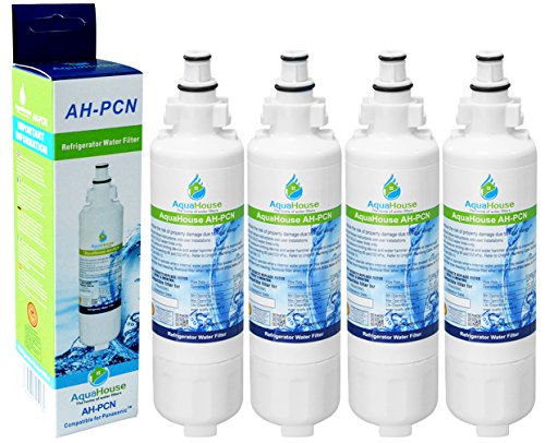 4x AH-PCN kompatibel für Panasonic Kühlschrank Wasserfilter CNRAH-257760, CNRBH-125950, NR-B53V1-X1D