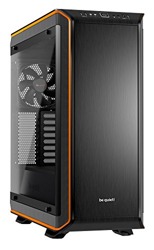 Midi-Tower PC-Gehäuse, Gaming-Gehäuse BeQuiet Dark Base Pro 900 Schwarz/Silber gedämmt, Für AIO Wasserkühlung geeignet, 3 vorinstallierte Lüfter, Seitenfenster