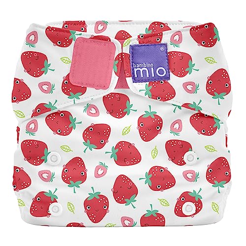 Bambino Mio, miosolo classic All-in-One Stoffwindel, Erfrischende Erdbeere