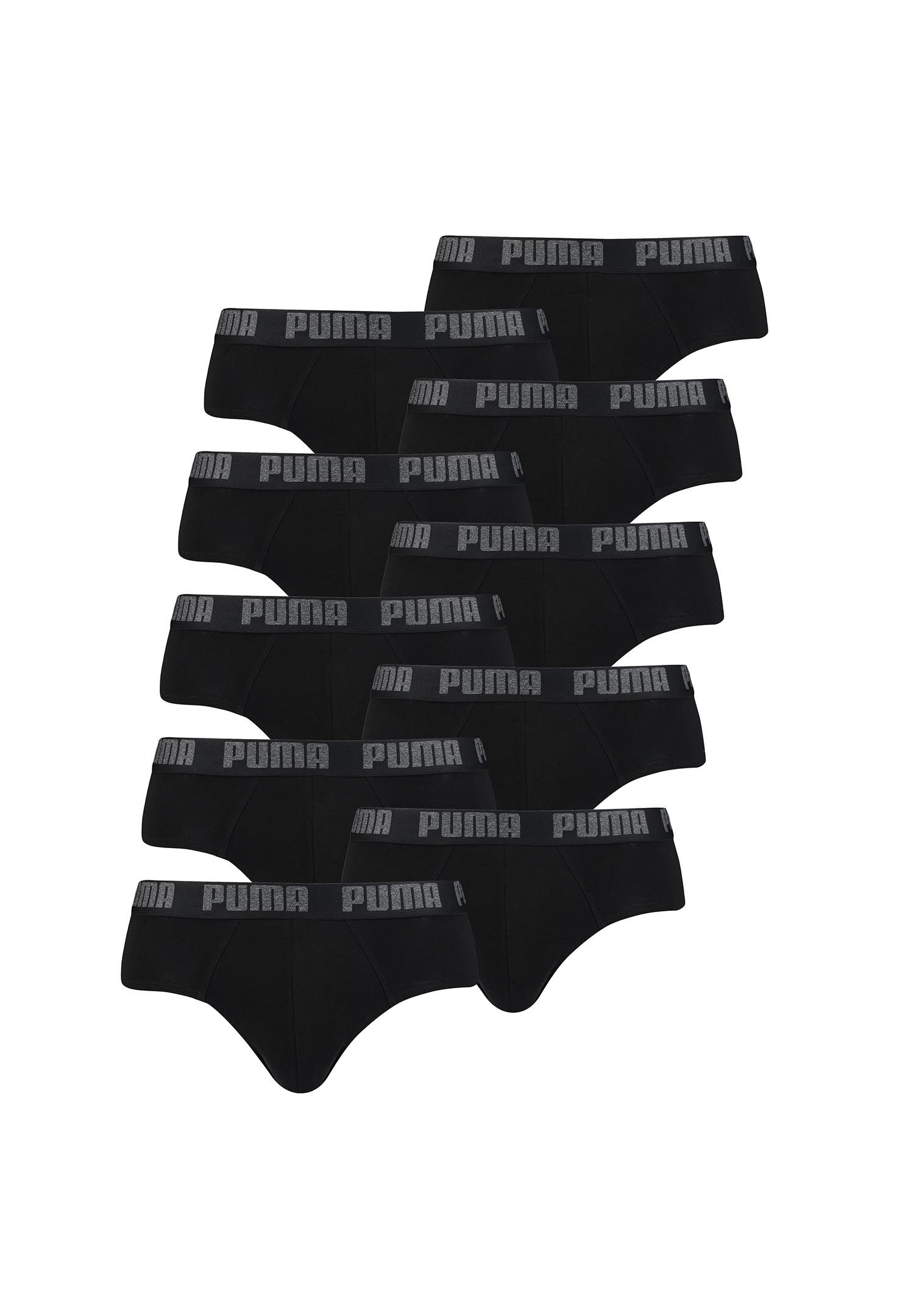 Puma Basic Brief Men Herren Unterhose Pant Unterwäsche 10er Pack