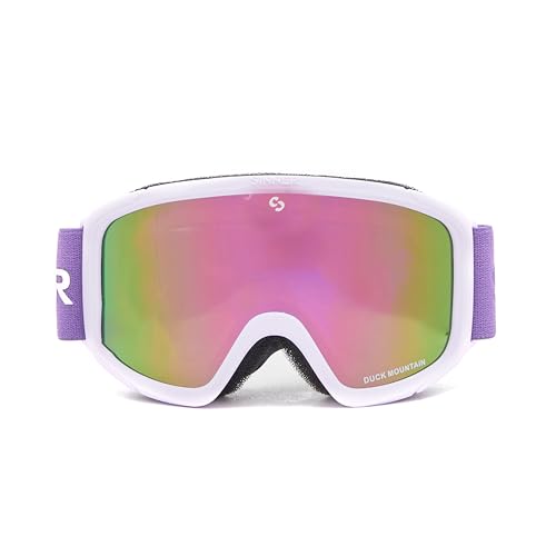 SINNER Duck Mountain-Matte Light Purple-Double Full Pink Mirror Cat S3 Sonnenbrille, Unisex Erwachsene, Mehrfarbig (Mehrfarbig), Einheitsgröße
