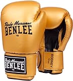 BENLEE Boxhandschuhe aus Artificial Leather Rodney Gold/Black 12 oz