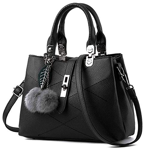 Handtaschen FüR Damen Handtaschen Damen Handtaschen Mode Damen Handtaschen & UmhäNgetaschen LäSsige Handtasche Black