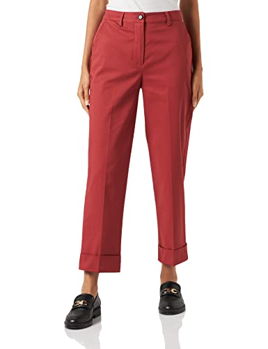 Sisley Women's Trousers 4IMNLF01B Pants, Brown 2T1, 34