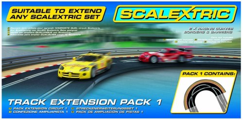Scalextric 8510 - Erweiterungs Pack 1 Racing Kurve 2, Fahrzeug