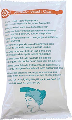 Noba Wash Cap Einmal-Waschhaube Komplettes Haarpflegesystem ohne Ausspülen (24 Stück)