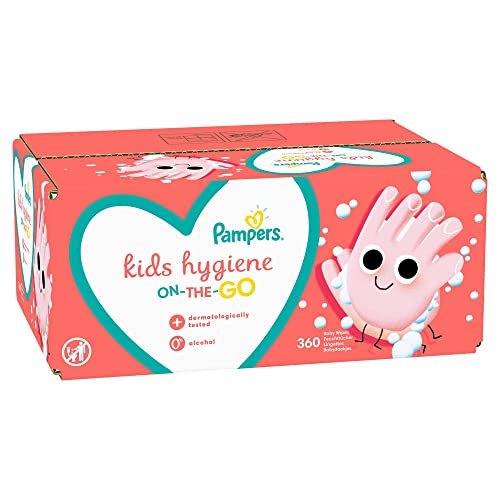 Pampers Kids Hygiene Tücher für unterwegs 9 Packungen = 360 Tücher