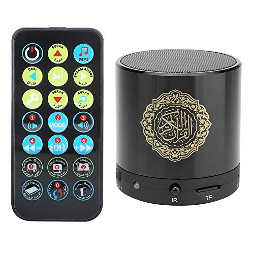Tragbarer Bluetooth-Lautsprecher Drahtloser digitaler Koran-Fernbedienungslautsprecher mit USB-Aufladung und 8 GB TF-Karte