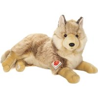 Kuscheltier WOLF LIEGEND (40cm) in beige