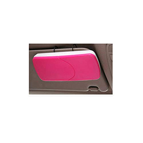 ZXGQF Tissue Box Kunststoff Rechteckige Wasserdichte Papierhandtuchhalter Für Zuhause BüroAuto Dekoration Tissue Box Inhaber, Pink