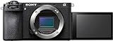 Sony Alpha 6700 Spiegellose APS-C Digitalkamera, KI-basierter Autofokus, 5-Achsen-Bildstabilisierung, 4k 120p Video, neigbares Touch-Display für Vlogging & Selfies, Webcam