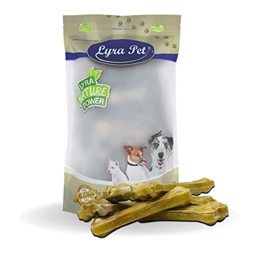 Lyra Pet® 50 Kauknochen aus Rind ca. 21 cm / 200 g Kausnack für Hunde Belohnung