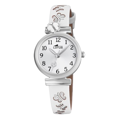 Lotus Watches Childrens Uhr analog Quarzwerk mit Leder Armband 18627/1