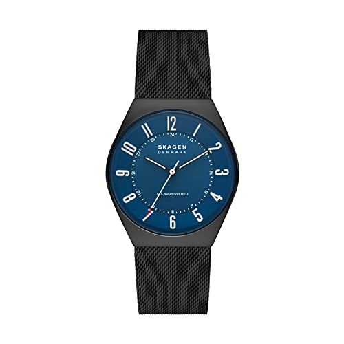 Skagen Herren analog Japanisches Quarzwerk Uhr mit Edelstahl Armband SKW6837