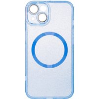 Magsafe Back Cover Glamour für iPhone 14/13 blau