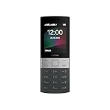 Nokia 150 Feature Phone mit UKW-Radio, Kamera mit Blitz, leistungsstarkem Akku, 20 Stunden Gesprächszeit und 30 Tagen Bereitschaftsmodus - Black