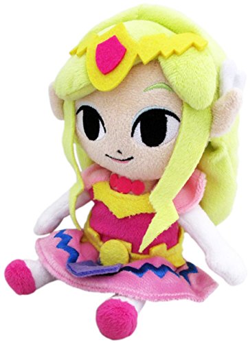 Sanei The Legend of Zelda The Wind Waker 7.5" Princess Zelda HD Plush