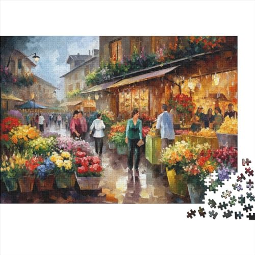 Puzzles Für Erwachsene 1000 Teile - Impressionist Style Oil Painting - Unmögliches Puzzle - Puzzles Für Erwachsene - Puzzle Für Erwachsene - Schwierig - Puzzle - Anspruchsvolles Spiel 1000pcs (75x50cm