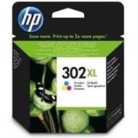 Hewlett-Packard HP 302XL - Farbe (Cyan, Magenta, Gelb) - Original - Tintenpatrone (F6U67AE#UUS)