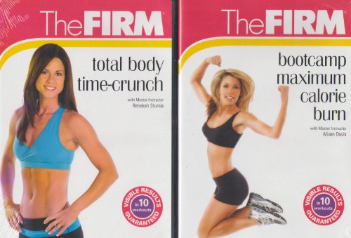 The Firm : Bootcamp Maximum Calorie Burn , the Firm Total Body Time Crunch - Box Set