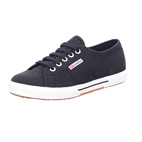 Superga 2750 Cotu Classic, Unisex-Erwachsene Sneaker, Schwarz (F83), 38 EU (5 UK)