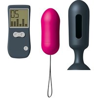 Dorcel Genius Secret Vibe: Vibro-Ei mit Analplug, pink/grau