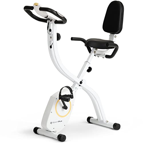 SportPlus Heimtrainer klappbar Fitnessfahrrad zuhause