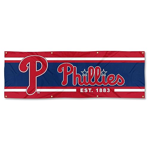 Philadelphia Phillies großes Banner 6 x 1,8 m