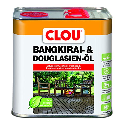 Clou Bangkirai & Douglasien Öl 2,5 l