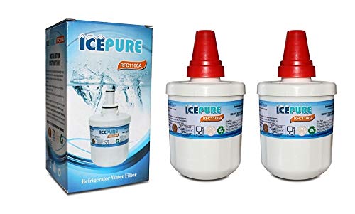 IcePure RFC2900A RFC1100A Kühlschrank-Wasserfilter, kompatibel mit Samsung DA29-00003F, 2 Stück