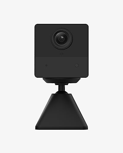EZVIZ Akku Überwachungskamera, 1080p kabellose WLAN IP Kamera, Nachtsicht, PIR Bewegungserkennung, SD Kartenslot verfügbar, für Haustier, Hunde, Babyphone, klein & fein, BC2