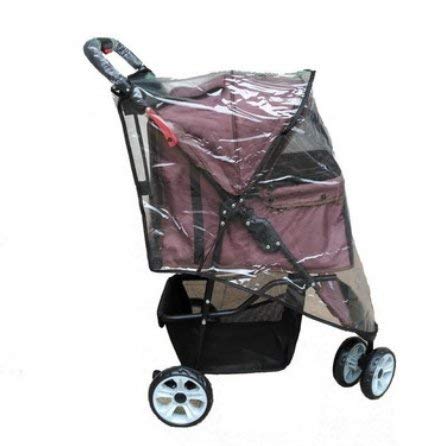 qiuqiu Kinderwagen Regenschutz Baby Kinderwagen Poncho Dreirad Haustier Hund Winddicht und Regenschutz