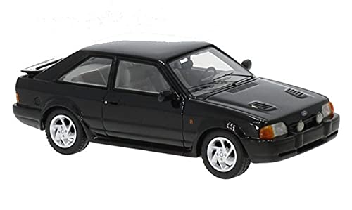 Neo Scale Models NEO44952 Compatible Ford Escort MK4 RS Turbo 1986 Black 1:43 DIE CAST