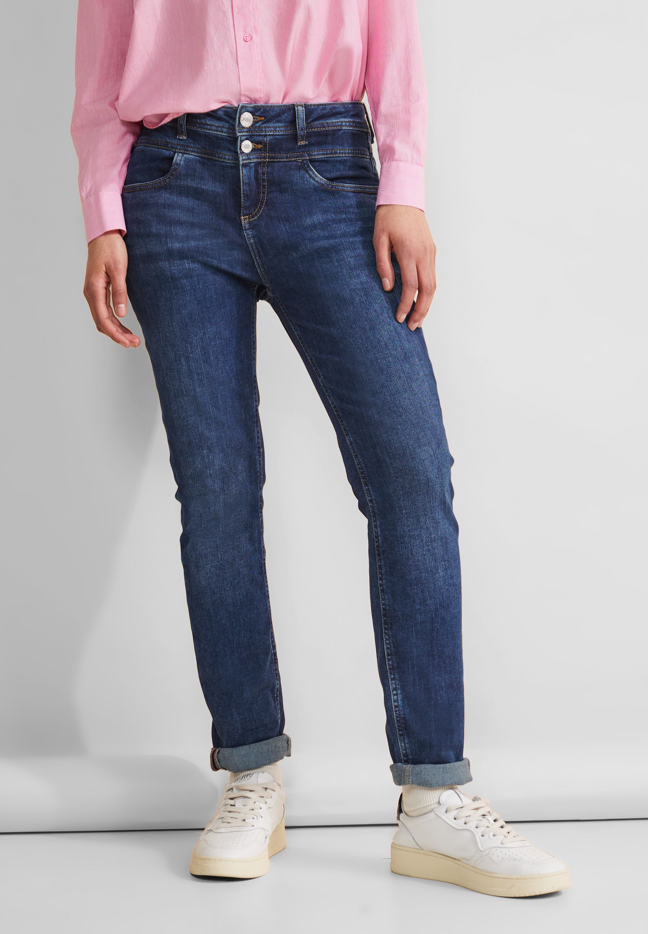STREET ONE High-waist-Jeans "QR JANE"