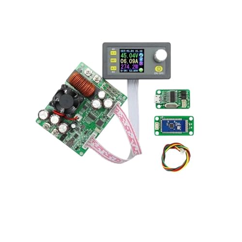 SABTOFNIV DPS3012 5020 Netzteil 32 V 12 A Konstantspannung Strom Buck Programmierbares Leistungsmodul Buck Converter Digital LCD Voltmeter (Color : DPS5020 USB BT)