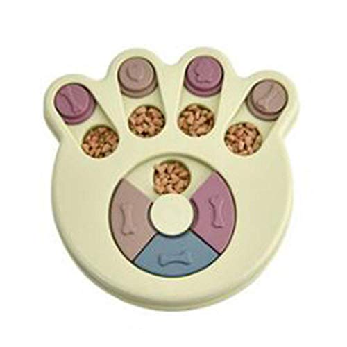 Pet BowlHundebedarfPet Dog Training Games Feeder für kleine mittlere Hunde Puppy Dog Puzzle Toys Erhöhen Sie den IQ Interactive Slow Dispensing Feeding Bowl-CG