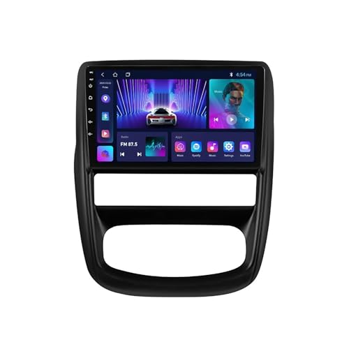 Android 11 Für Renault Duster 2010-2015 Autoradio 9 Zoll Touchscreen Mit GPS Navigation Bluetooth WiFi DSP RDS Mirror Link HiFi Lenkradsteuerung + Rückfahrkamera (Size : M400S - 8 Core 4+64G 4G+WiFi