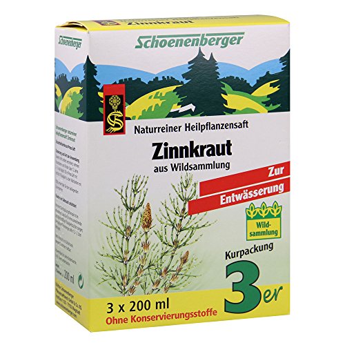 Schoenenberger Zinnkraut naturreiner Heilpflanzensaft, 600 ml Lösung