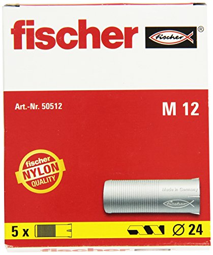 Fischer M 12 Dübel 65 mm 24 mm 50512 5 St.