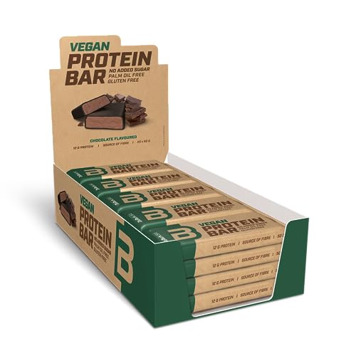 3 x Biotech USA Vegan Protein Bar, 50g Riegel , Chocolate (3er Pack)