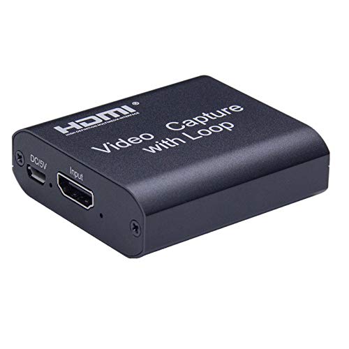 TenYua Video-Capture Card USB 3.0 HDMI Video Grabber Record Box für PS4 Game DVD Camcorder HD Kamera Aufnahme Live Streaming