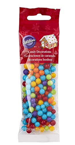 Wilton 710-5820 Gingerbread House Candy Decorations, Multi Colored