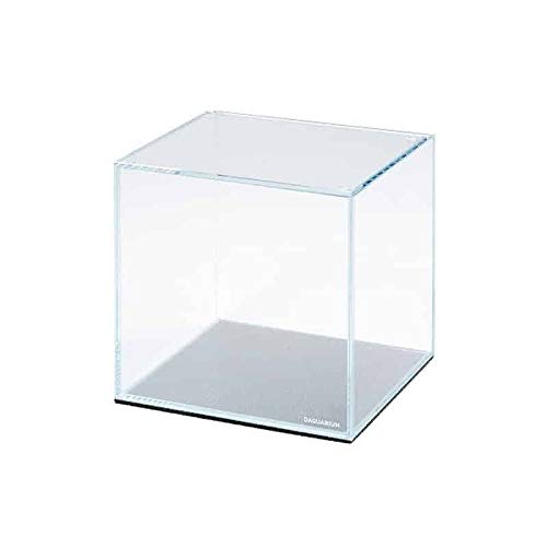 Collar Aquarium 5 l - Weißglas - Nano-Aquarium mit ultra-transparentem Glas - mit Abdeckscheibe und Unterlegmatte