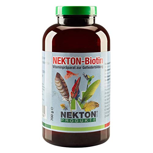 Nekton Biotin - Vitaminpräparat zur Gefiederbildung für alle Vögel (700g)