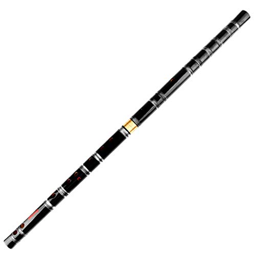 Flöte C Key Schwarz Bambus Flöte und Transparente Linie Chinesisches Traditionelles Musikinstrument Handgemachtes Holz Blasinstrument C Flöte Musikinstrument