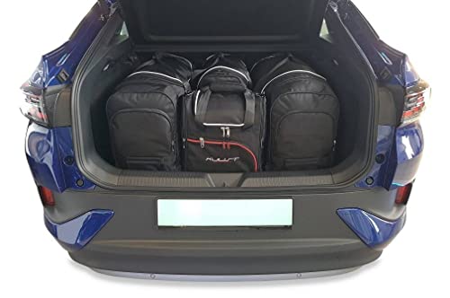 KJUST Dedizierte Reisetaschen 4 STK kompatibel mit VW ID.5 EV I 2022+ Car Bags